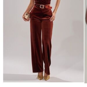 FLASHING LIGHTS VELVET TROUSER - 1X